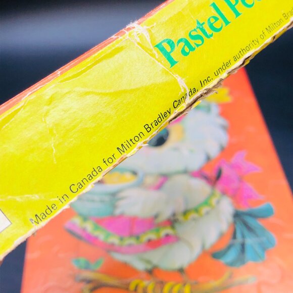 Vintage 60s Milton Bradley PASTEL PETS Lady Owl 25 Piece Jigsaw Puzzle COMPLETE - Picture 6 of 15